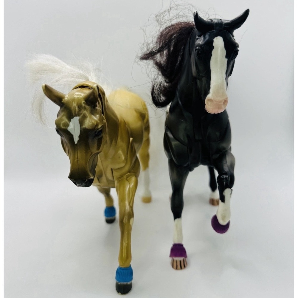 Vintage Breyer Pony Gals Fully Jointed Poseable Horses Lot of 2 Toy Figures